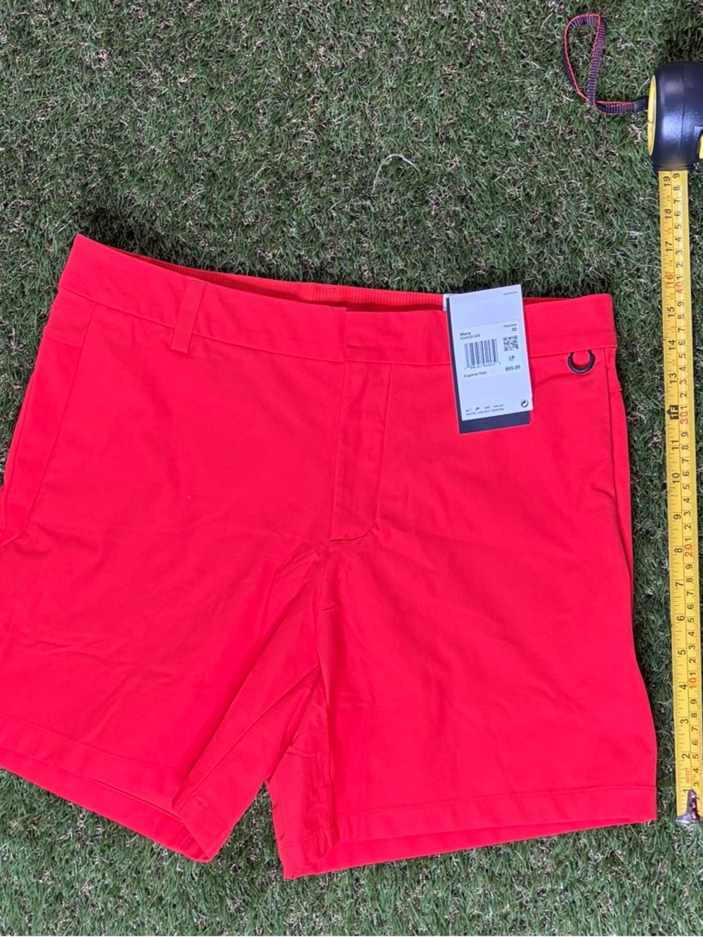 Nike Mens 24.7 Perfect Stretch 6" Golf Shorts Sz 32(M) Orange HQ6933-633 - Picture 3 of 5